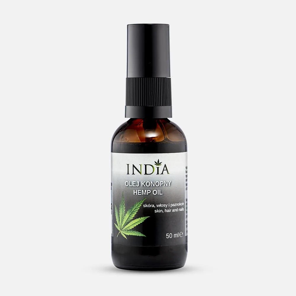 Kosmetyczny olejek konopny | 50ml 1 Kosmetyczny olejek konopny 50ml – naturalna pielęgnacja w czystej postaci
