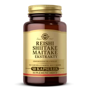 Reishi Shiitake Maitake <br> 50 kapsułek