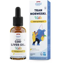 Tran Norweski Kids 1000mg | 50 ml