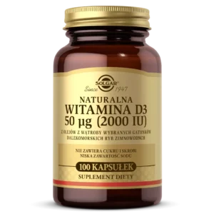 Witamina D3 2000 IU (50 mcg) <br> 100 kapsułek