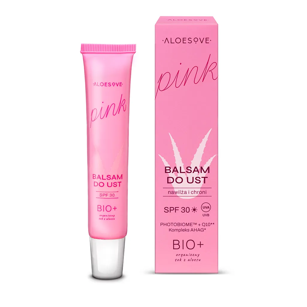 Balsam do ust SPF30 <br> ALOESOVE PINK 1 Balsam do ust SPF30 <br> ALOESOVE PINK