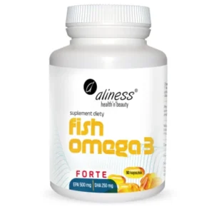 Fish Omega-3 Forte 500 mg 90 kapsułek – Aliness