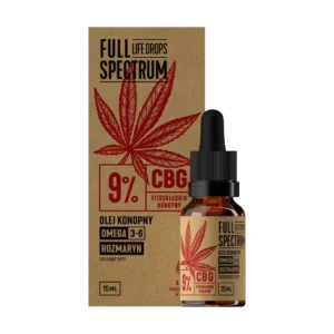 Suplement diety Full Spectrum Life Drops 9% 15 ml – Cosma Cannabis