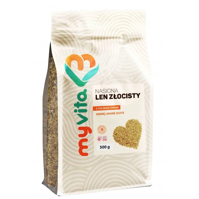 Len złoty nasiona <br> 500g 1 Len złoty nasiona <br> 500g