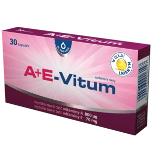 A+E-Vitum – kompleks witaminy A i E w oleju lnianym tłoczonym na zimno