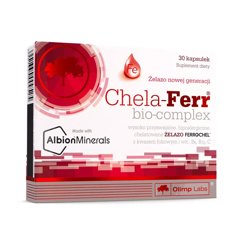 Chela-Ferr® Bio-Complex<br> 30 kapsułek 1 Chela-Ferr® Bio-Complex<br> 30 kapsułek