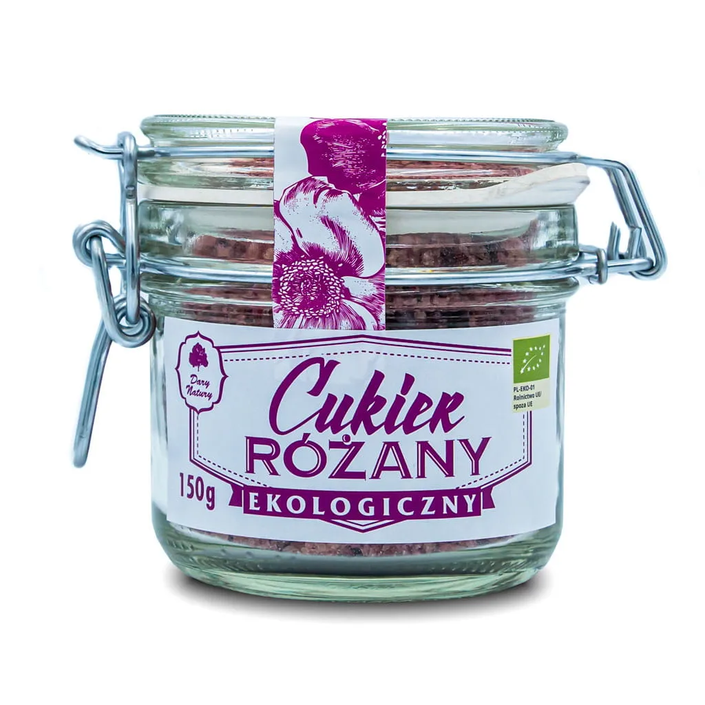 Cukier różany EKO <br> 150g 1 Cukier różany EKO <br> 150g