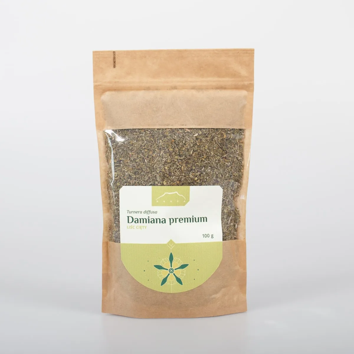 Damiana liść premium <br> 100 g cięty 1 Damiana liść premium <br> 100 g cięty