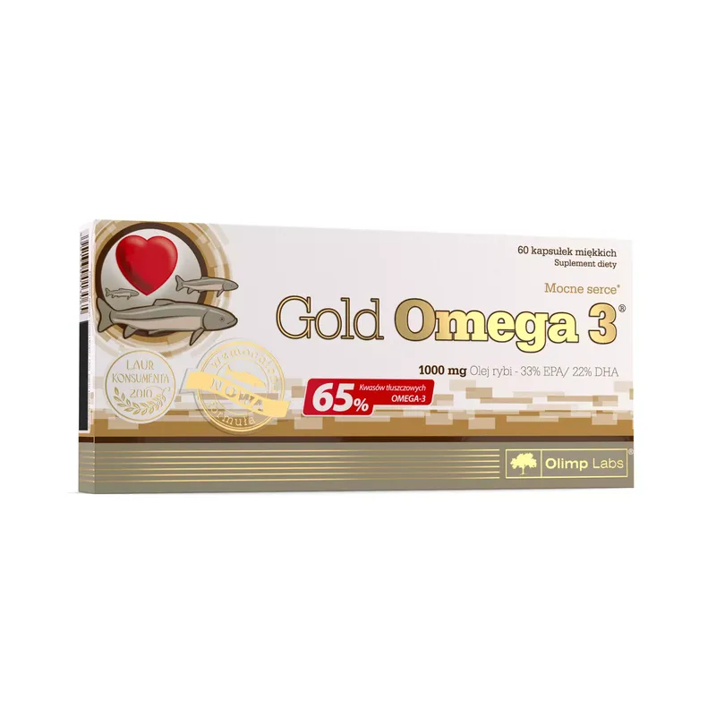 Gold Omega 3 <br> 60 kapsułek 1 Gold Omega 3 <br> 60 kapsułek