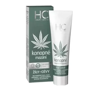 Health Culture Maść konopna na żylaki i obrzęki nóg 75 ml