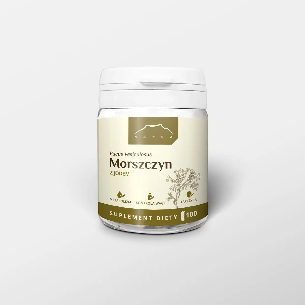 Morszczyn ekstrakt - jod organiczny <br> 100 kapsułek 1 Morszczyn ekstrakt - jod organiczny <br> 100 kapsułek