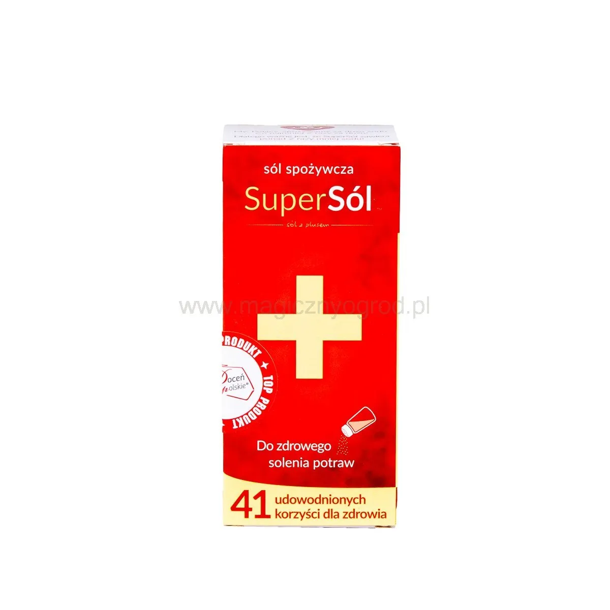 SuperSól | 500 g 1 SuperSól | Inteligentna alternatywa dla tradycyjnej soli | 53% mniej sodu