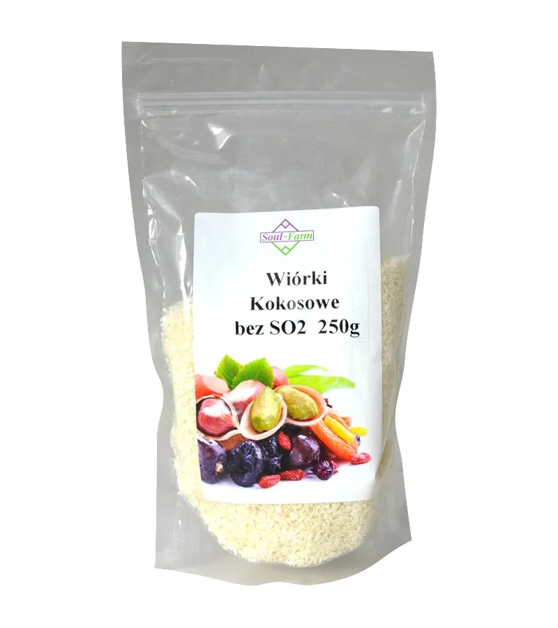 Wiórki Kokosowe <br> 250 g 1 Wiórki Kokosowe <br> 250 g