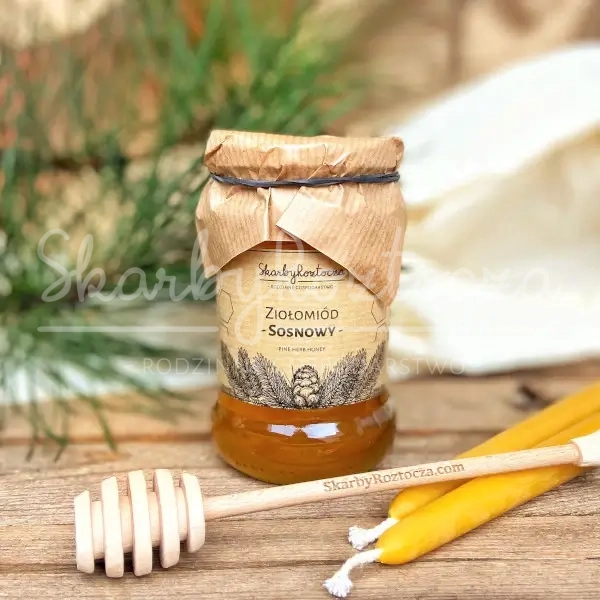 Ziołomiód Sosnowy <br> 370 g 1 Ziołomiód Sosnowy <br> 370 g