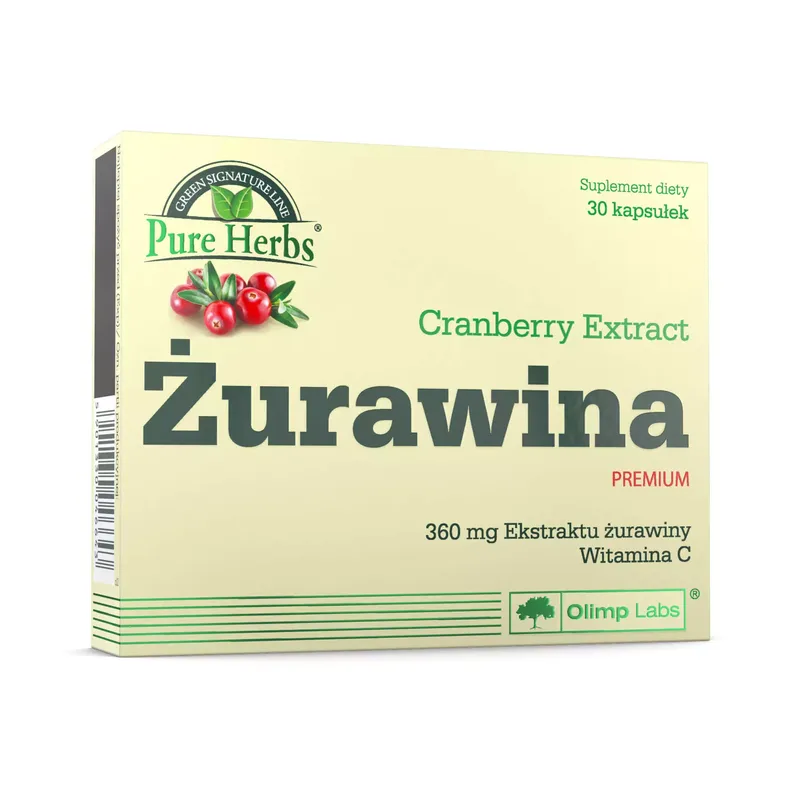 Żurawina Premium | 30 kapsułek 1 Żurawina Premium | Wsparcie układu moczowego