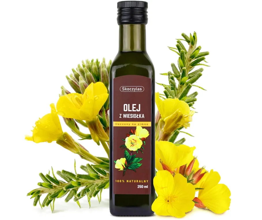 Olej z nasion wiesiołka <br> 250 ml 1 Olej z nasion wiesiołka <br> 250 ml