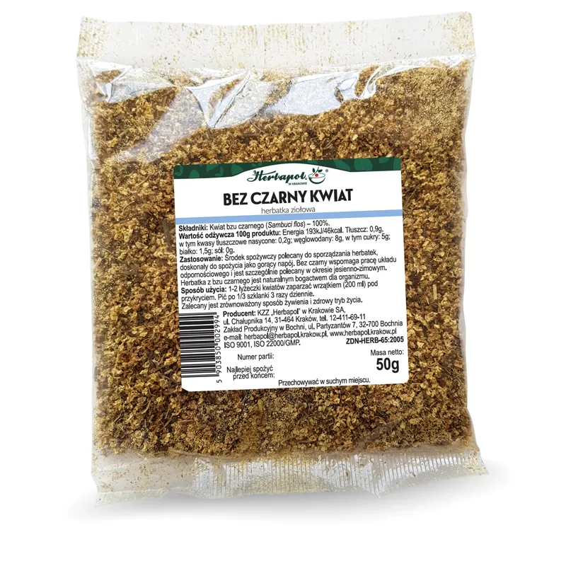 Bez czarny kwiat <br> 50 g 1 Bez czarny kwiat <br> 50 g