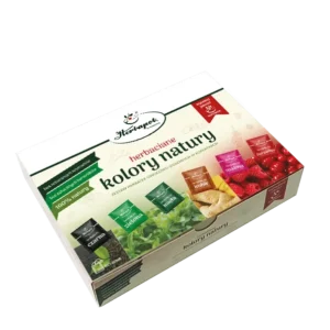 Bombonierka herbaciane kolory natury