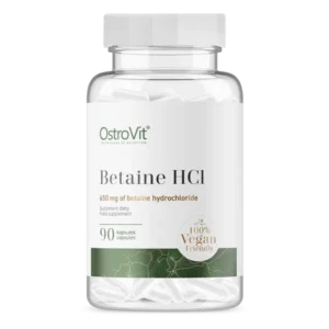Betaina HCl 650mg <br> 90 kapsułek