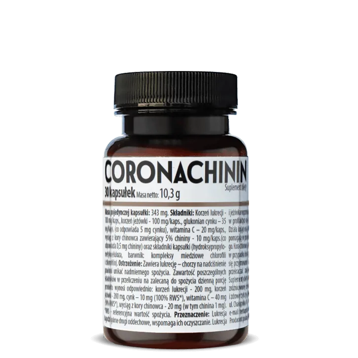 Coronachinin <br> 30 kapsułek 1 Coronachinin <br> 30 kapsułek