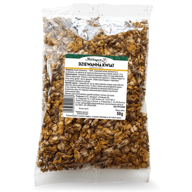 Dziewanna kwiat <br> 50 g 1 Dziewanna kwiat <br> 50 g