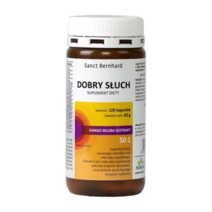 Dobry słuch ekstrakt z Ginkgo Biloba <br> 120 kapsułek