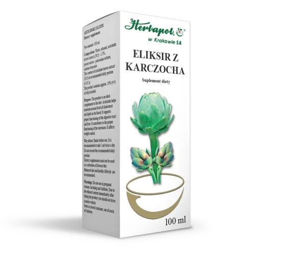 Eliksir z karczocha<br> 100 ml 1 Eliksir z karczocha<br> 100 ml