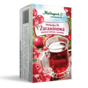 Herbatka fix żurawinowa