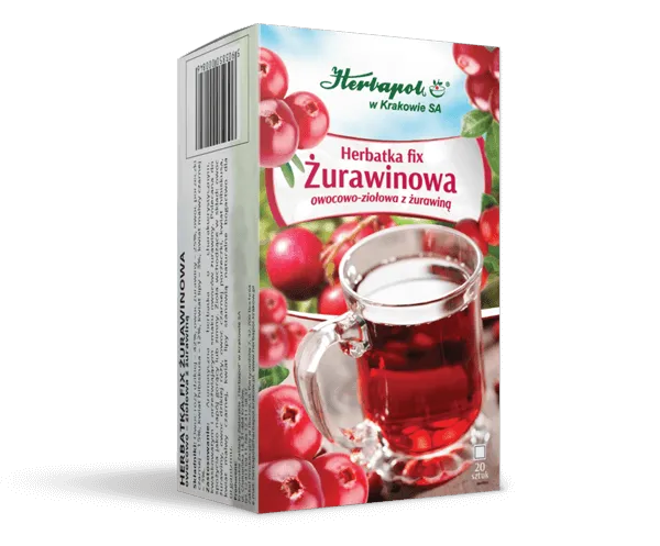 Herbatka fix żurawinowa 1 Herbatka fix żurawinowa