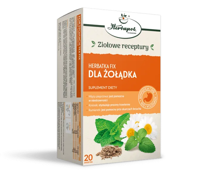 Herbatka fix dla żołądka 1 Herbatka fix dla żołądka