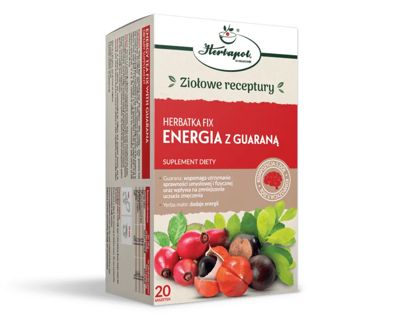 Herbatka fix energia z guaraną 1 Herbatka fix energia z guaraną