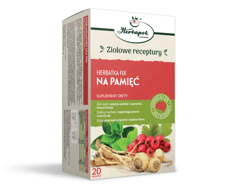 Herbatka fix na pamięć 1 Herbatka fix na pamięć