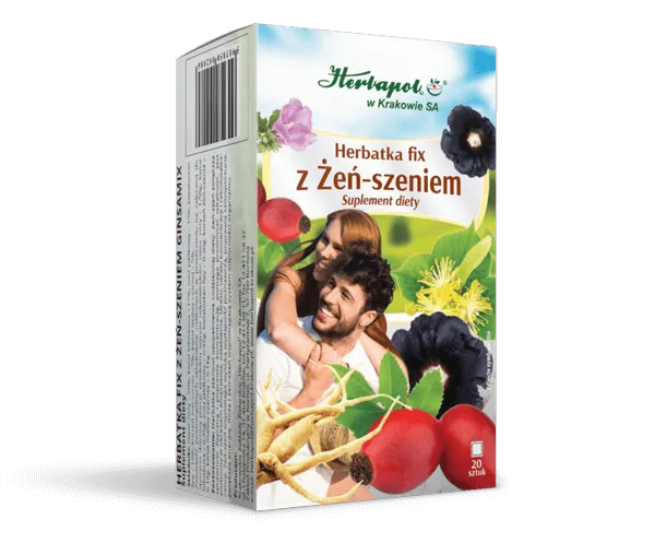 Herbatka fix z żeń-szeniem 1 Herbatka fix z żeń-szeniem