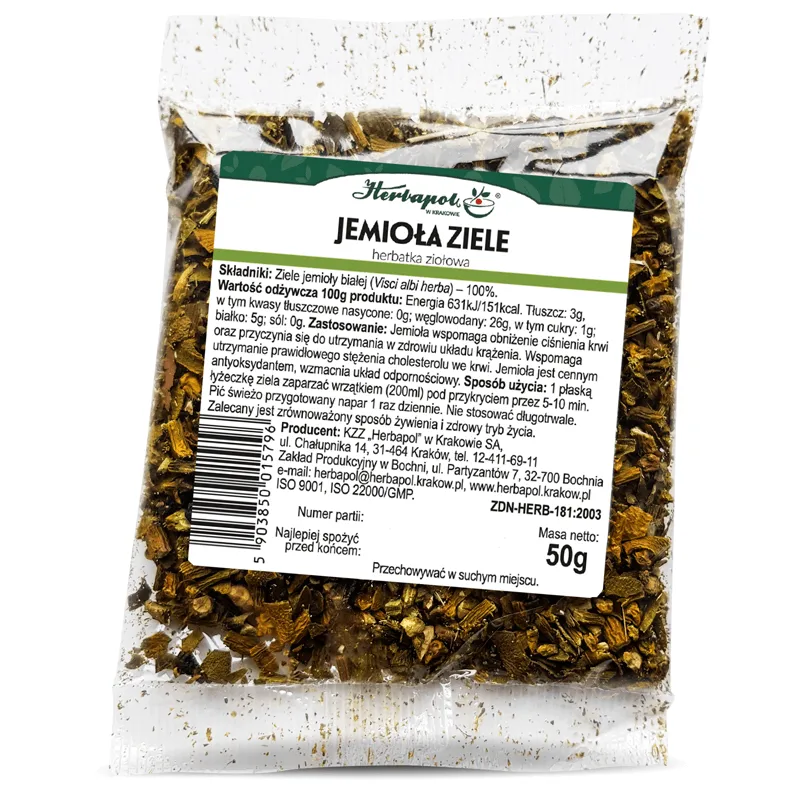 Jemioła ziele<br> 50 g 1 Jemioła ziele<br> 50 g
