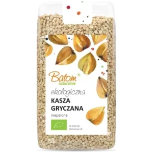 Kasza gryczana niepalona BIO 500g – naturalne źródło energii | Batom