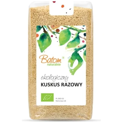 Kaszka kuskus razowa BIO<br> 500 g 1 Kaszka kuskus razowa BIO<br> 500 g