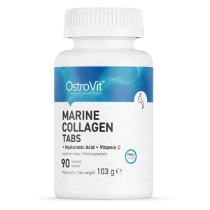Kolagen Morski + Kwas Hialuronowy + Witamina C<br> 90 tabletek
