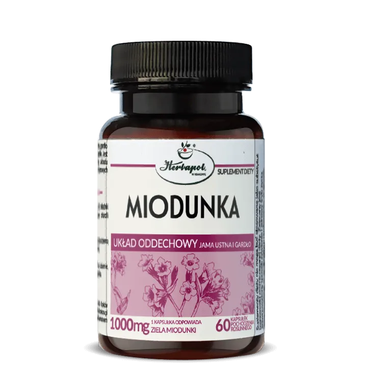 Miodunka<br> 60 kapsułek 1 Miodunka<br> 60 kapsułek