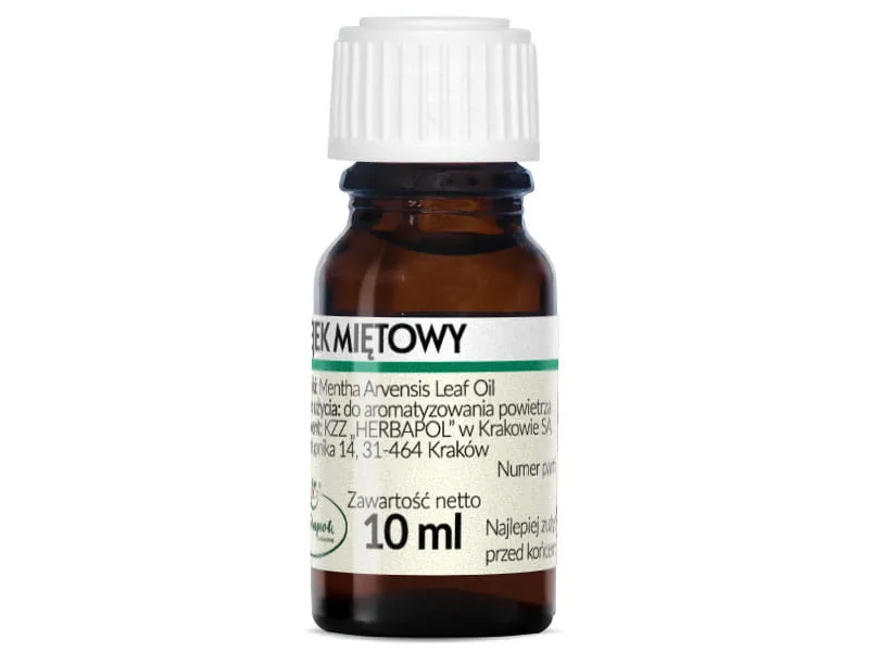 Olejek miętowy<br> 10 ml 1 Olejek miętowy<br> 10 ml