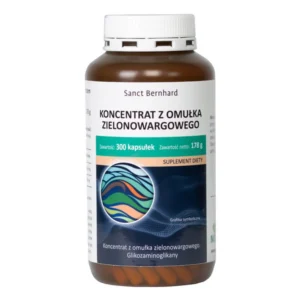 Suplement diety z omułkiem zielonowargowym 500 mg 300 kapsułek – Sanct Bernhard