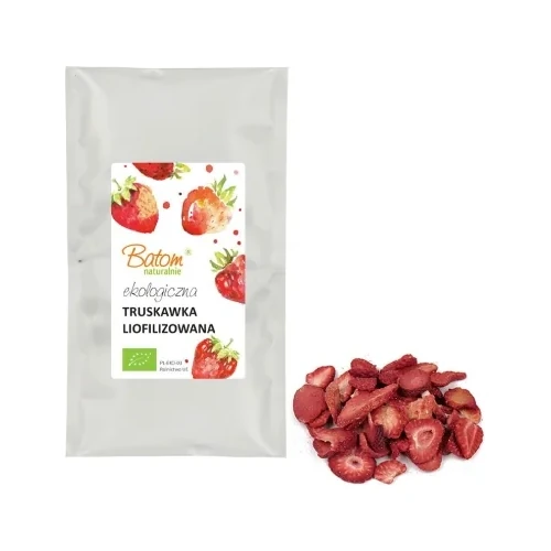 Owoce liofilizowane Truskawka <br> 20 g 1 Owoce liofilizowane Truskawka <br> 20 g