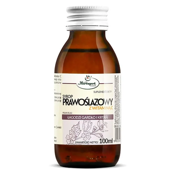 Syrop prawoślazowy z witaminą C<br> 100 ml 1 Syrop prawoślazowy z witaminą C<br> 100 ml
