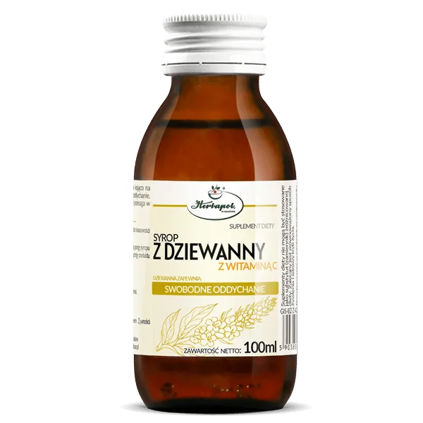 Syrop z dziewanny z witaminą C <br> 100 ml 1 Syrop z dziewanny z witaminą C <br> 100 ml