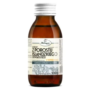 Syrop z porostu islandzkiego i kwiatu bzu z witaminą C <br> 100 ml
