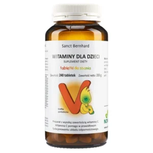 Witaminy dla dzieci <br> 240 tabletek do ssania