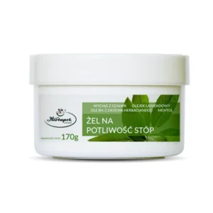 Żel na potliwość stóp