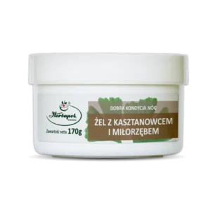 Żel z kasztanowcem i miłorzębem
