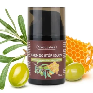 Krem do stóp i dłoni z woskiem pszczelim i oliwą z oliwek