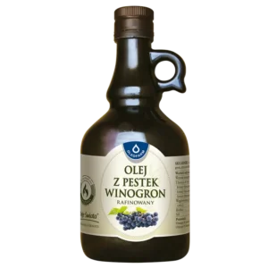 Olej z pestek winogron rafinowany <br> 500 ml
