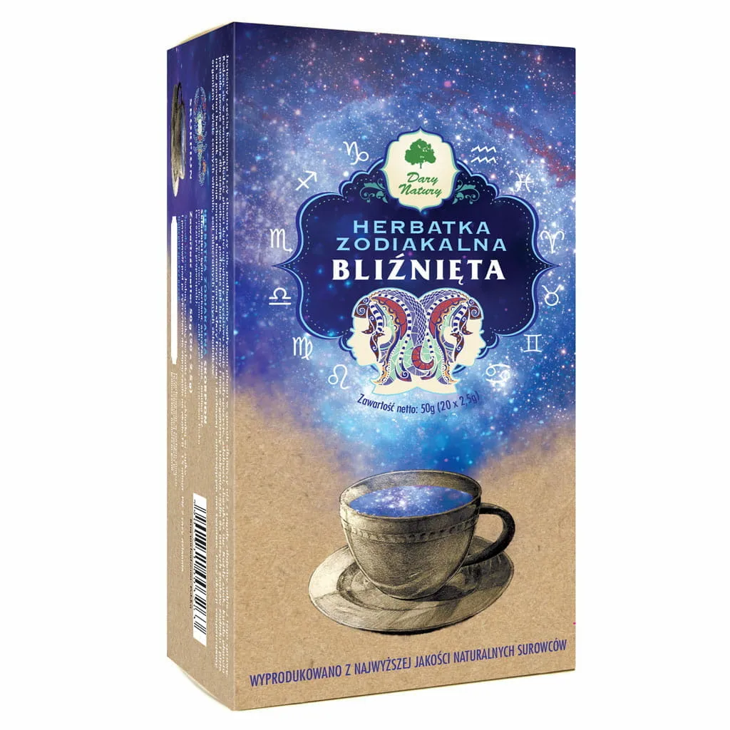 Bliźnięta - herbatka zodiakalna 1 Bliźnięta - herbatka zodiakalna